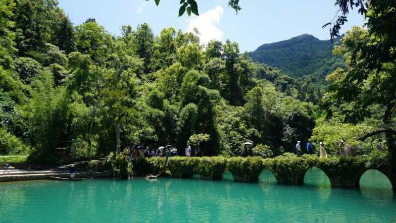 小七孔风景区图片-贵州荔波小七孔风景区图片