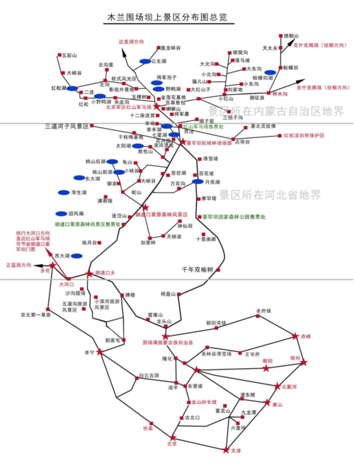 坝上草原自由行游攻略_坝上草原自由行游攻略图